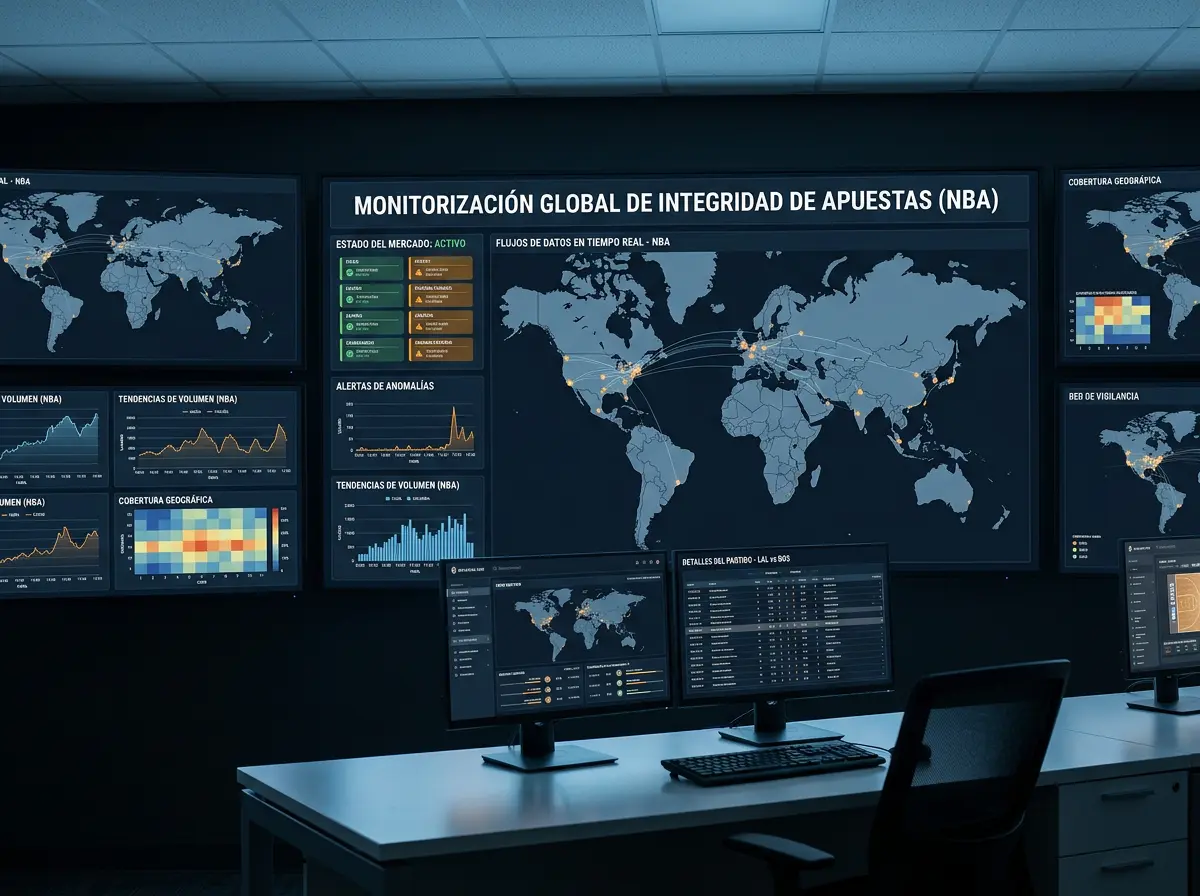 Sistema de monitorización UFDS de Sportradar para la integridad de apuestas NBA